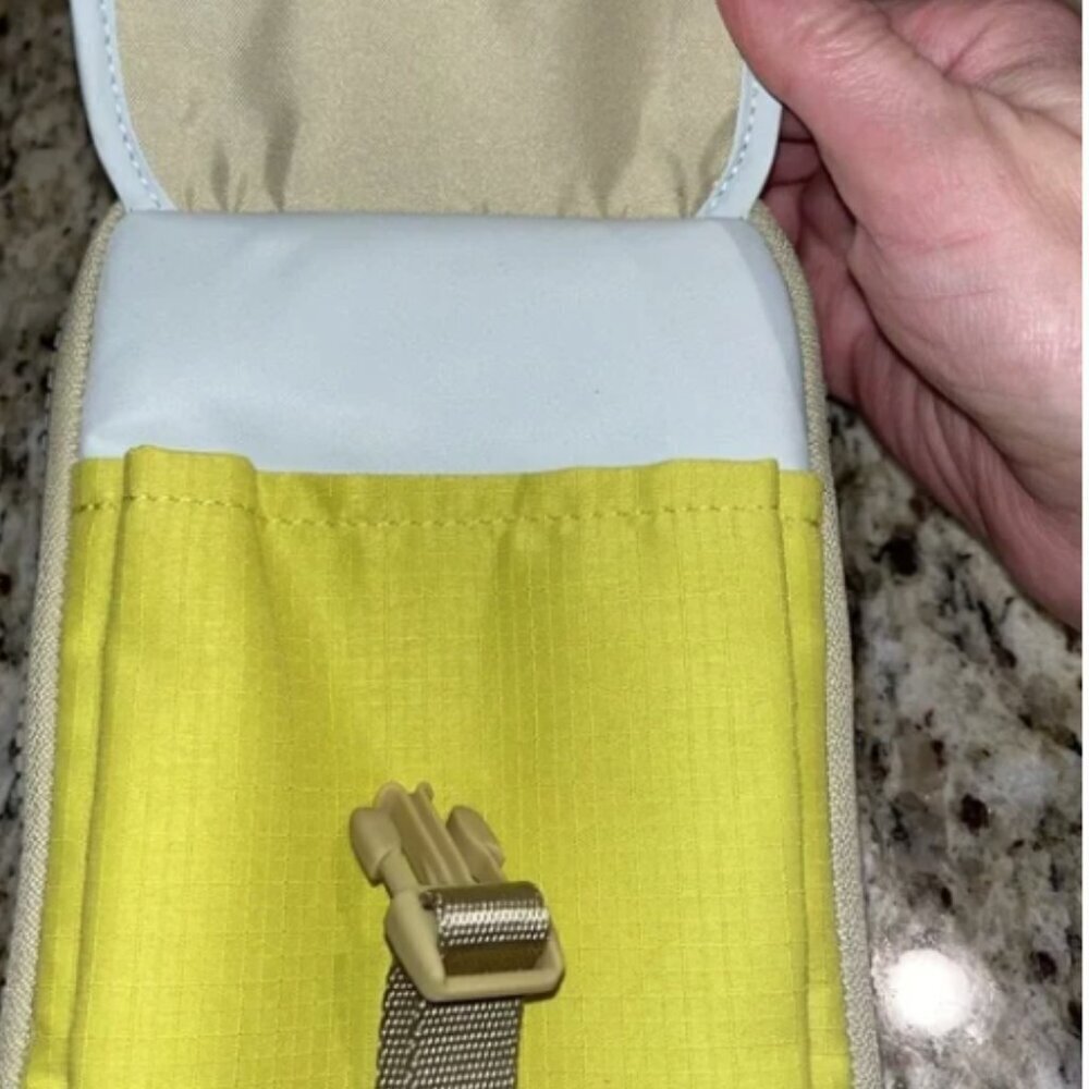 Lululemon Zip-top Crossbody Bag - Yellow Serpenti NWT - Picture 12 of 12